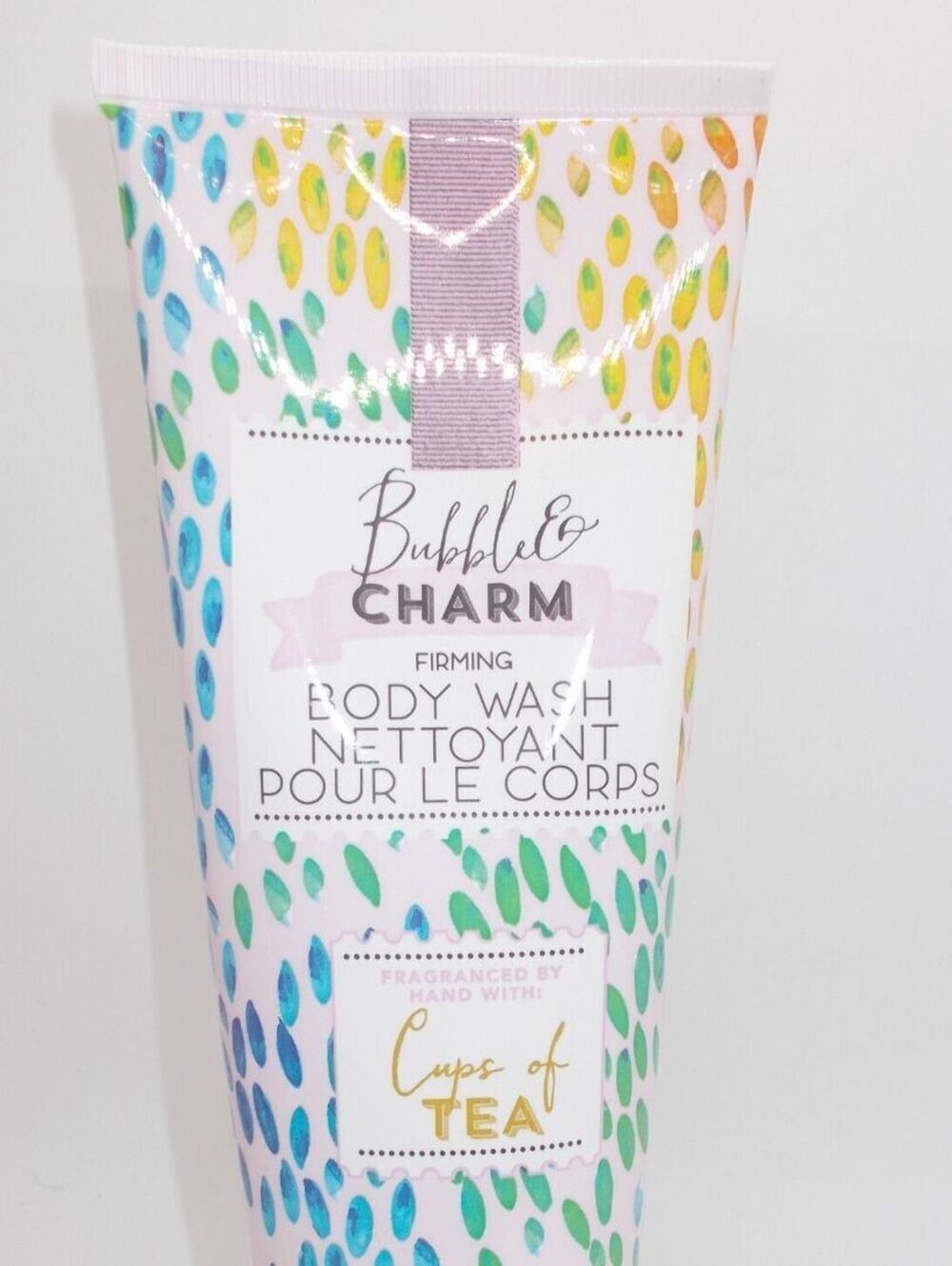 Bubble & Charm Body wash Cups of Tea travel size 2 oz NEW rare